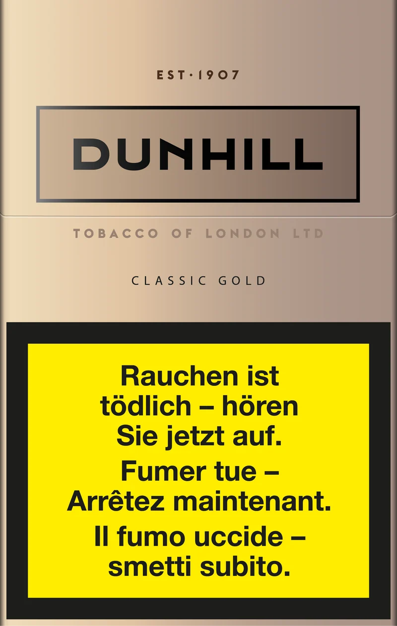Dunhill Classic Gold Box