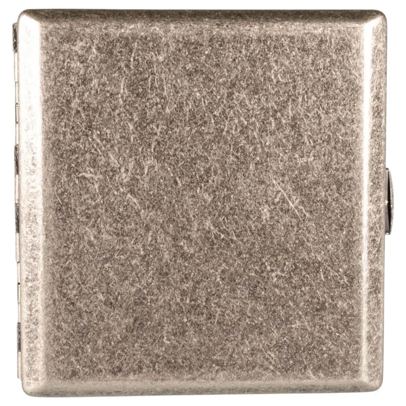 Antik Sølv Cigaret Etui til 18 King Size Cigaretter