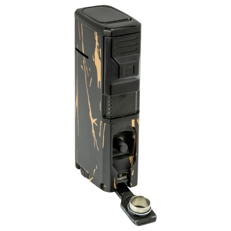SKY Windsor 3-flame Jet Cigar Lighter med Puncher - Marble