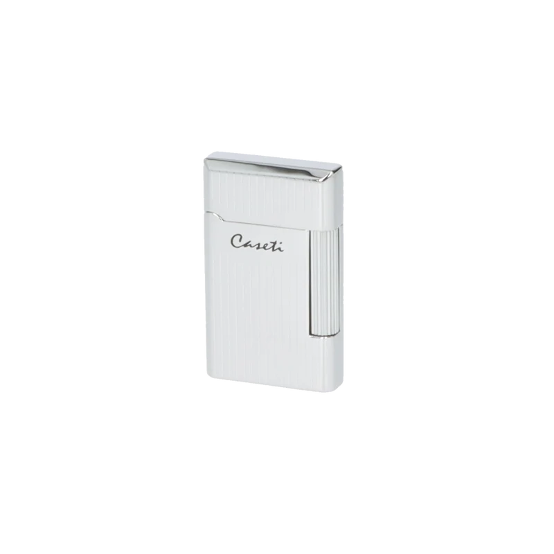 CASETI Paris Flint Lighter - Chrome Lines