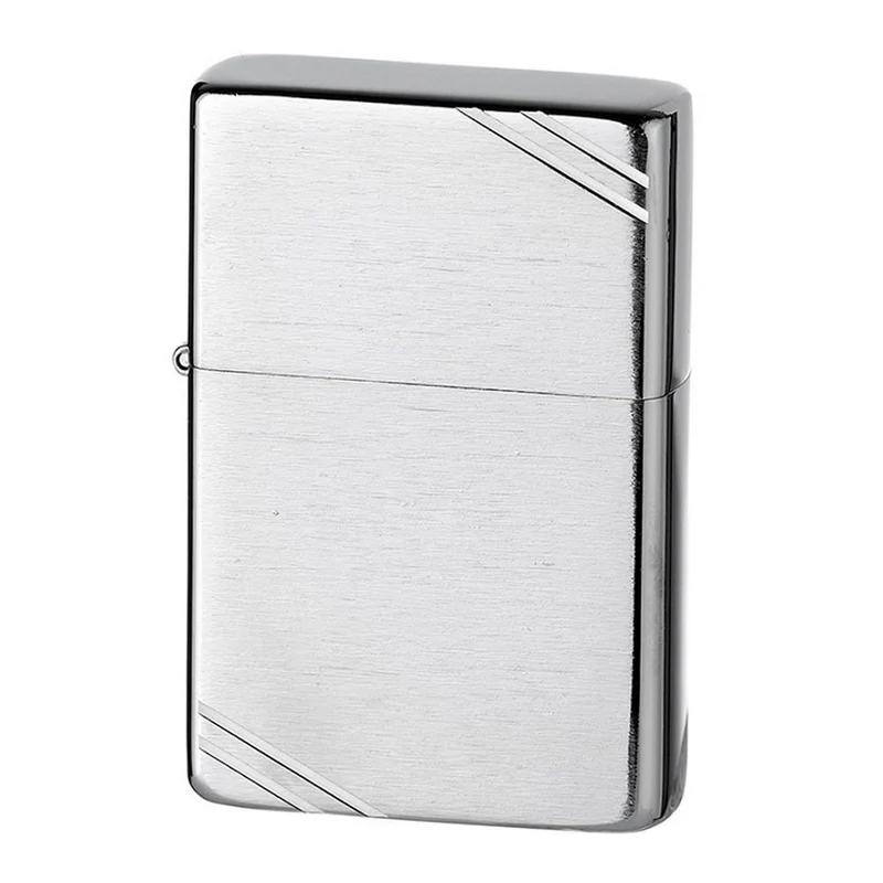 Angel Benzin Lighter - Chrom Cut