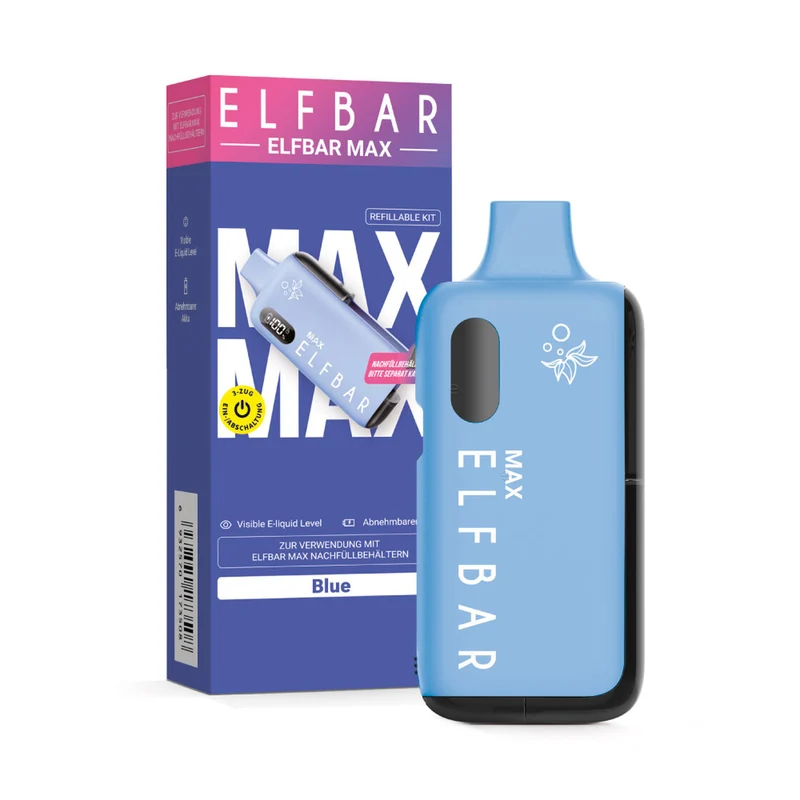 Elfbar Max Akku Blue