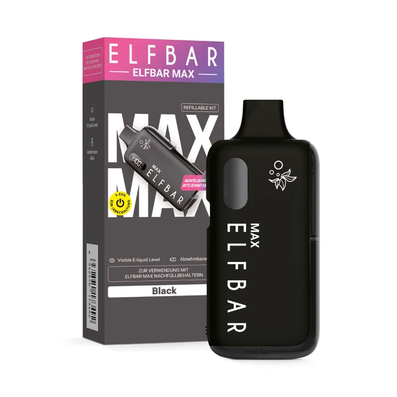 Elfbar Max Akku Black