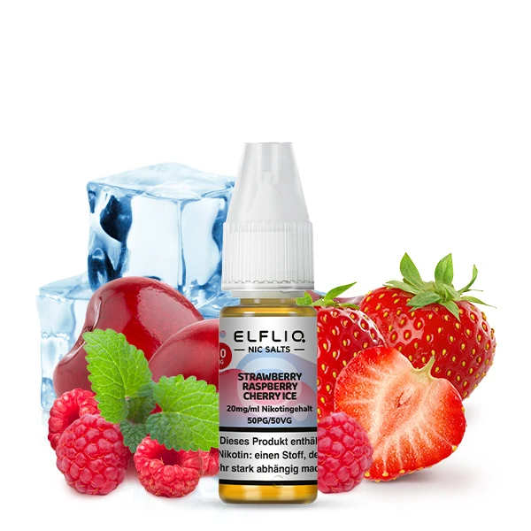 ELFLIQ Strawberry Rasberry Cherry Ice 10mg/ml