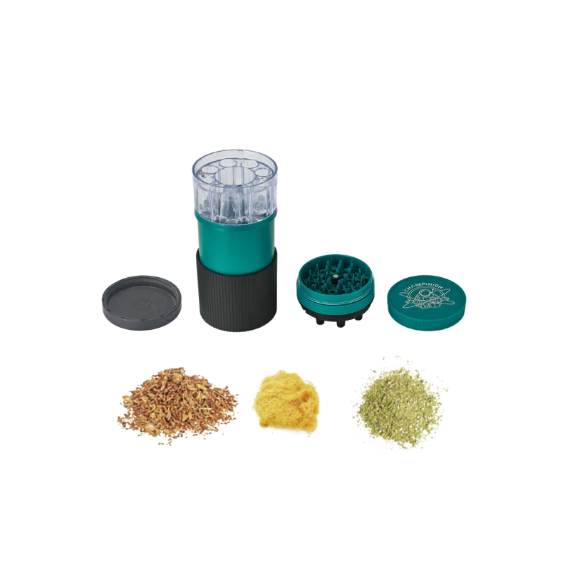 CHAMP HIGH GRINDER - Plastik mit Kegelfüllfunktion - 6er