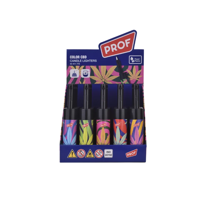 PROF FEUERZEUG - Color CBD Candle Lighter