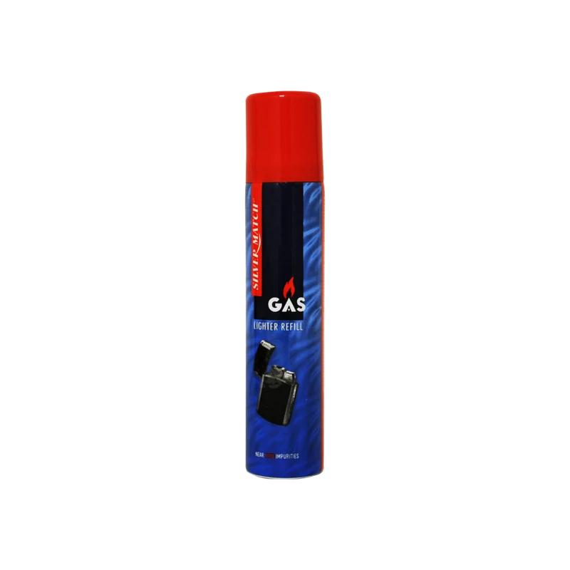 SILVER MATCH FEUERZEUGGAS - 90ml - 24er Display