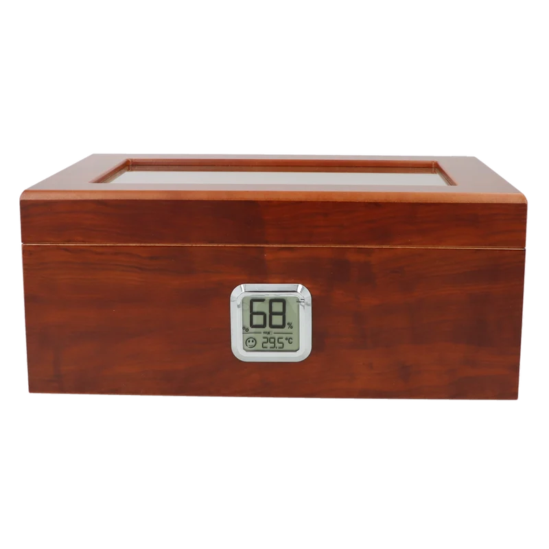 Angelo 50-75 Cigar Humidor med Glaslåg