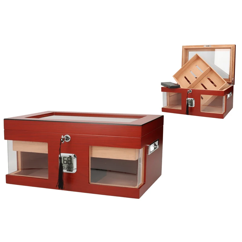 Angelo 100 Cigar Humidor med Vindue