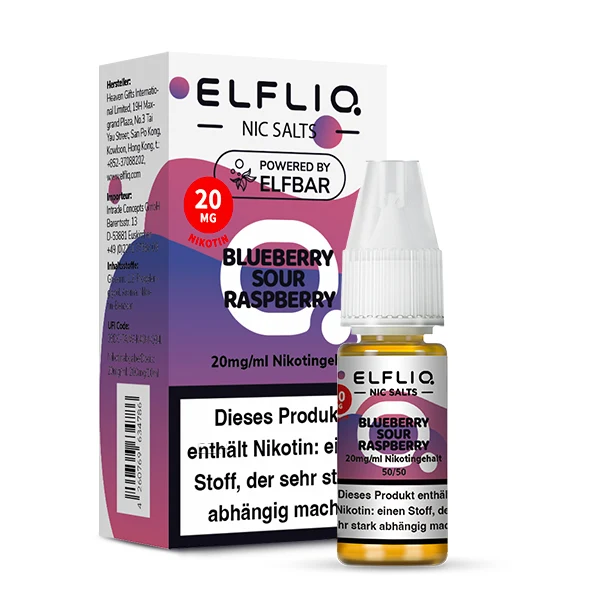 ELFLIQ 20mg/ml Blueberry Sour Rasperry