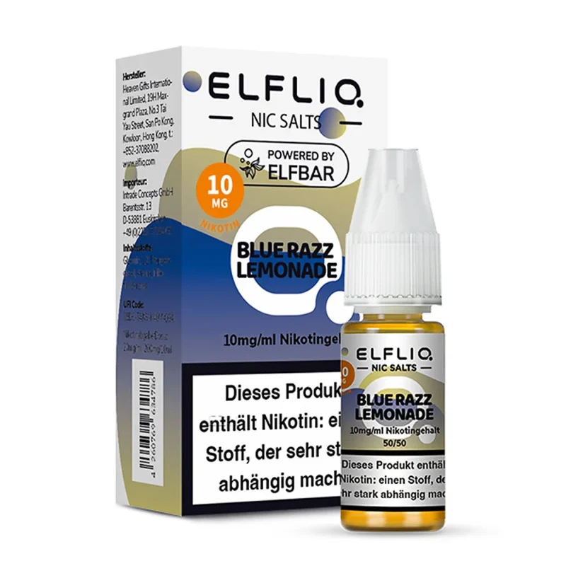ELFLIQ 10mg/ml Blue Razz Lemonade