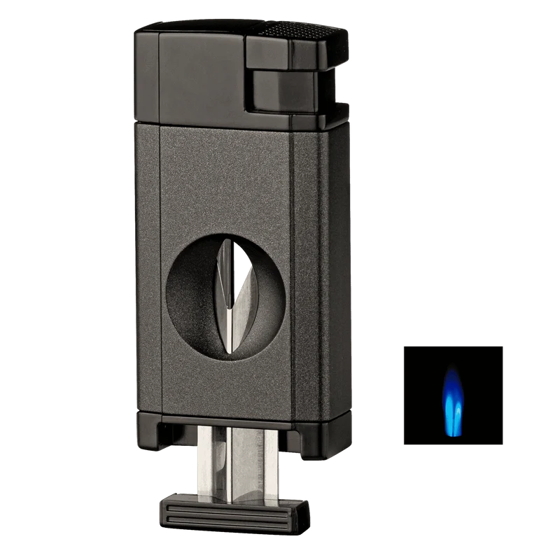 Winjet Premium Feuerzeug 2xJet mit V-Cutter