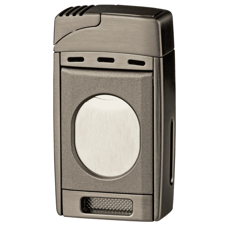 Winjet Premium Feuerzeug 2xJet mit Cutter Ring 58