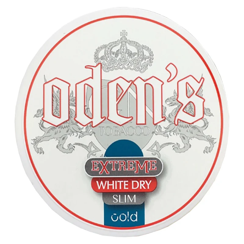 Oden's Extreme White Cold Dry Slim Nikotinbeutel (10 g)