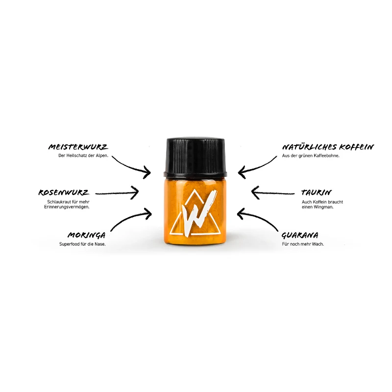 Wildkraut Energy Sniff – Schnupfpulver, 1 g
