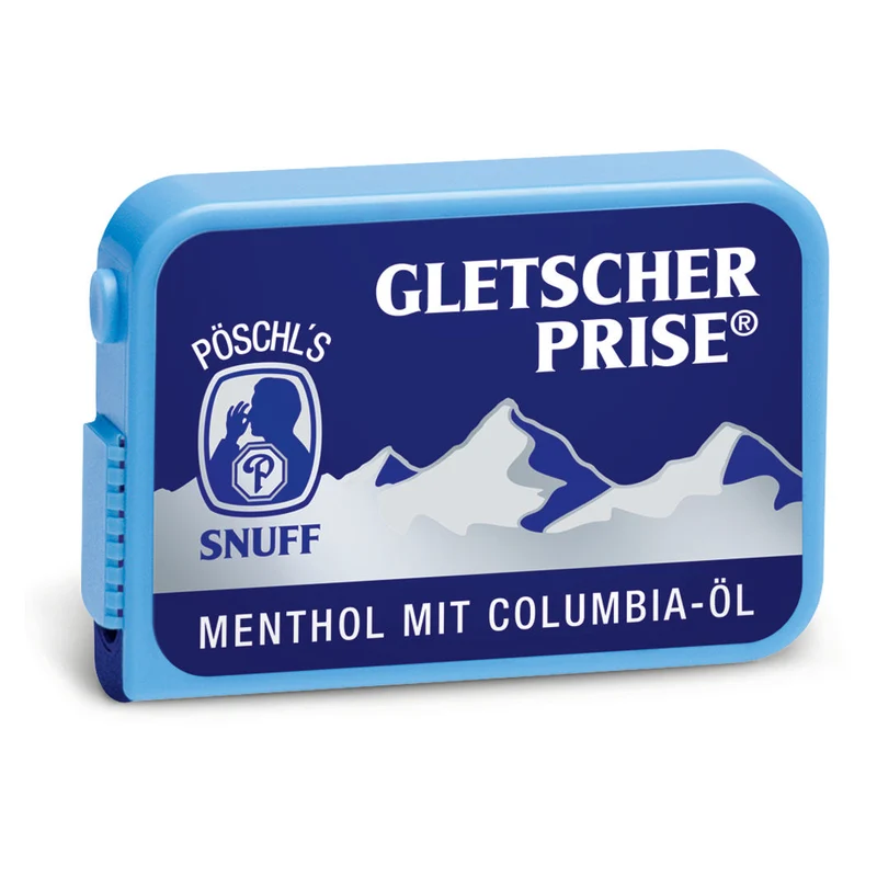 Pöschl «Gletscherprise» Schnupftabak – 10 × 10 g