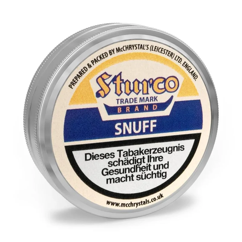 Mc Chrystal's «Sturco» Snuff – 12 × 3.5 g