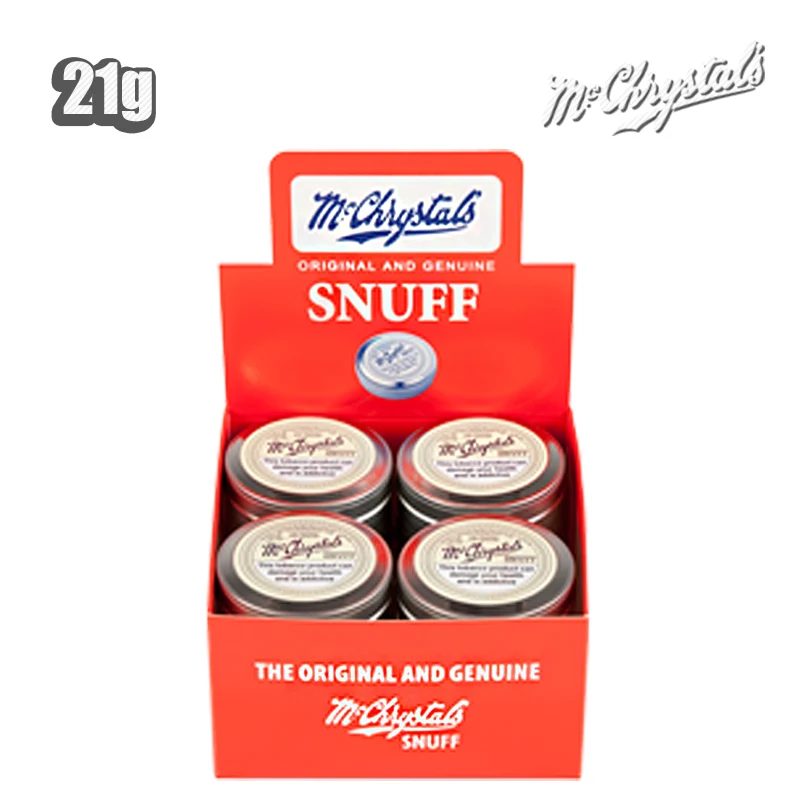 Mc Chrystal's Snuff Extra Large – 12 × 21 g