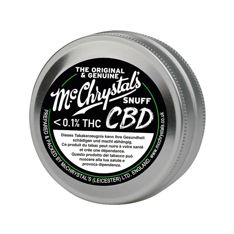 Mc Chrystal's «CBD» Snuff – 12 × 8.75 g