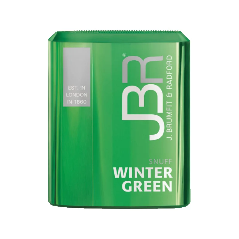 JBR «Wintergreen» Snuff – 10 × 10 g