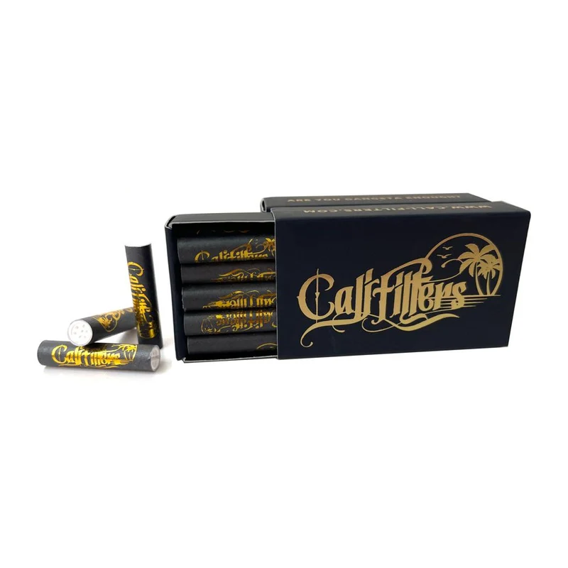 CaliFilters Aktivkohlefilter 6 mm – Box (20 Stk.)