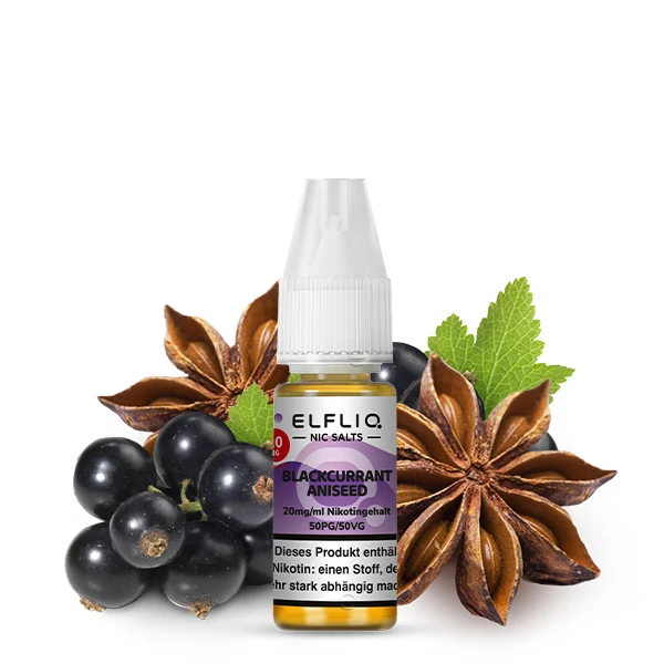 ELFLIQ 20mg/ml Blackurrant Aniseed