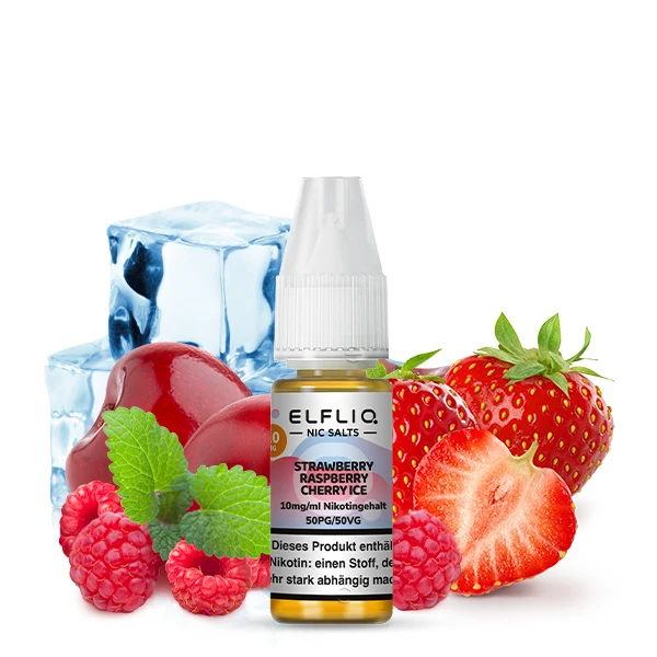 ELFLIQ Strawberry Rasberry Cherry Ice 10mg/ml