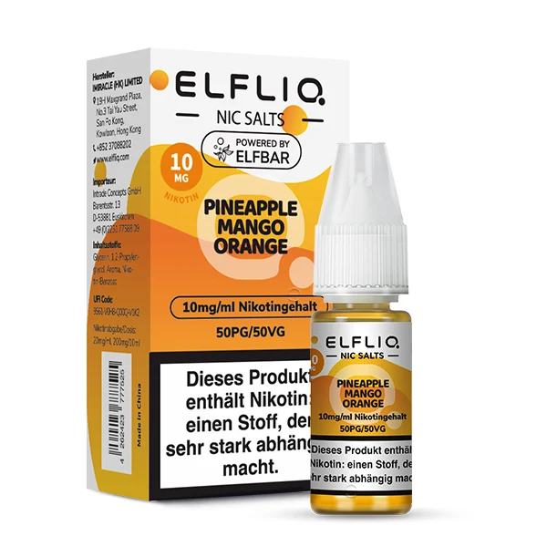 ELFLIQ Pineapple Mango Orange 10mg/ml