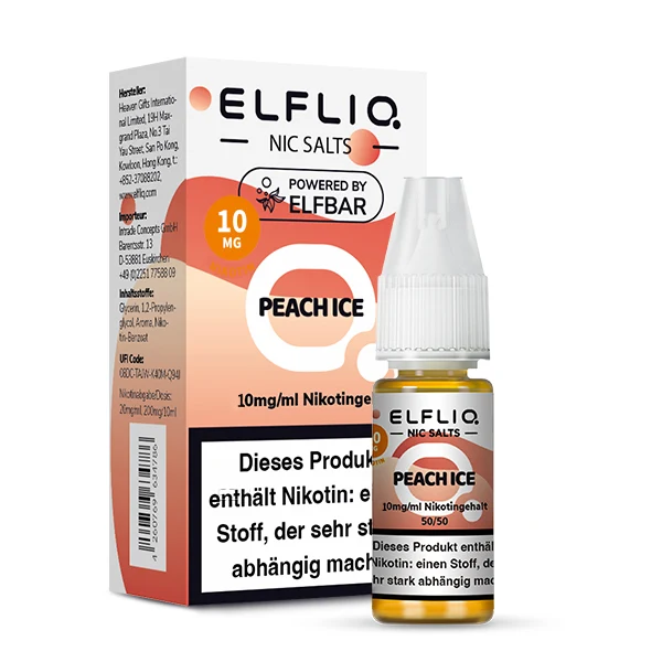 ELFLIQ Peach Ice 10mg/ml