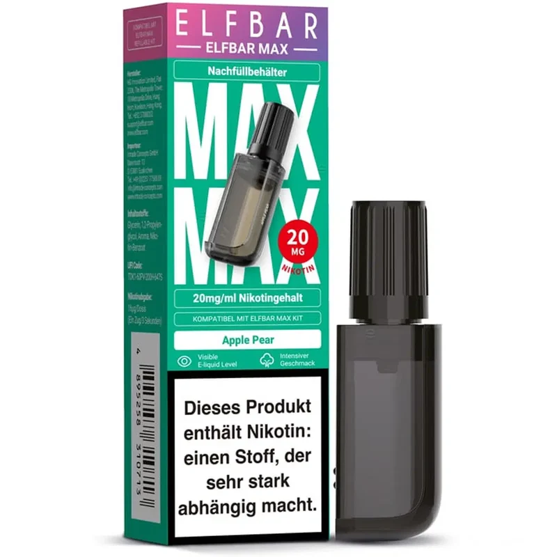 Elfbar MAX – Apple Pear – Prefilled Pod