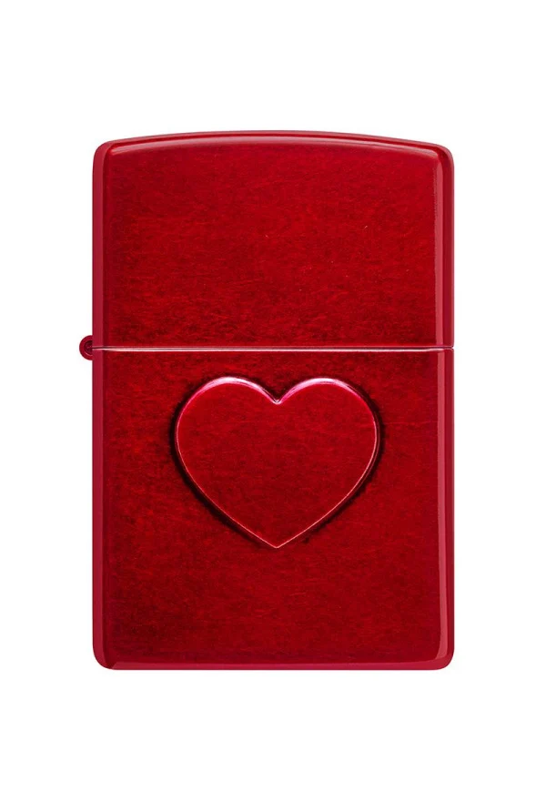 Zippo Stamped Heart Design