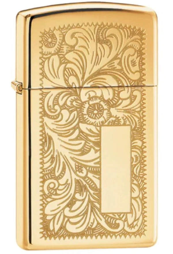 Zippo Slim Venetian Brass
