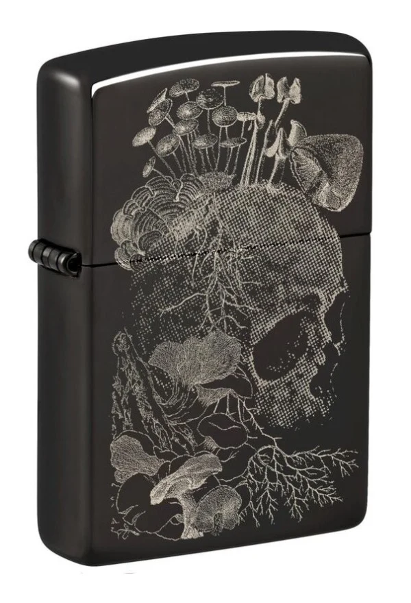 Zippo Skull Mushroom Design