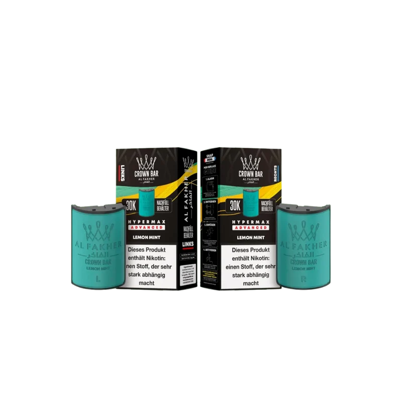 AL FAKHER - 30K Hypermax Lemon Mint Pods