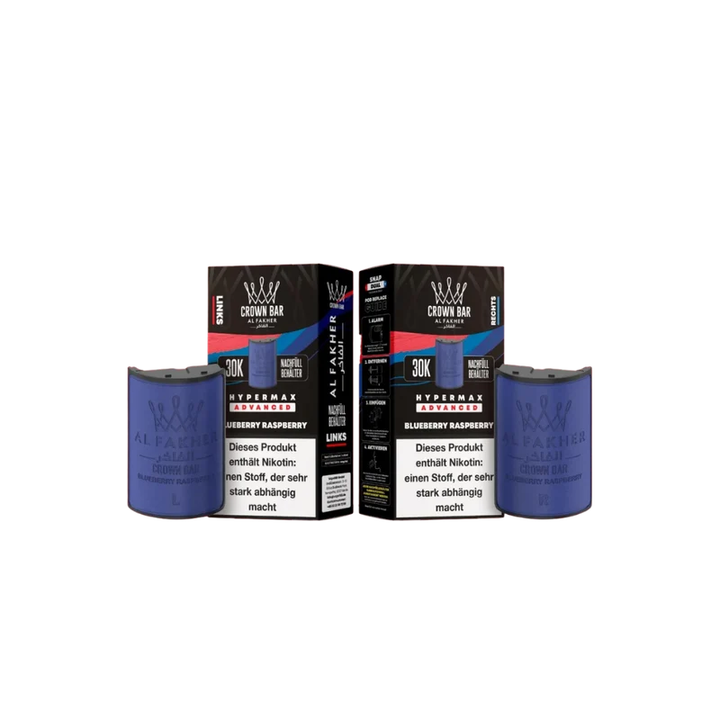 AL FAKHER - 30K Hypermax Blueberry Raspberry Pods