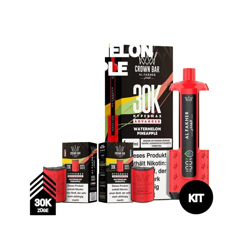 AL FAKHER - 30K Hypermax Watermelon Pineapple Kit
