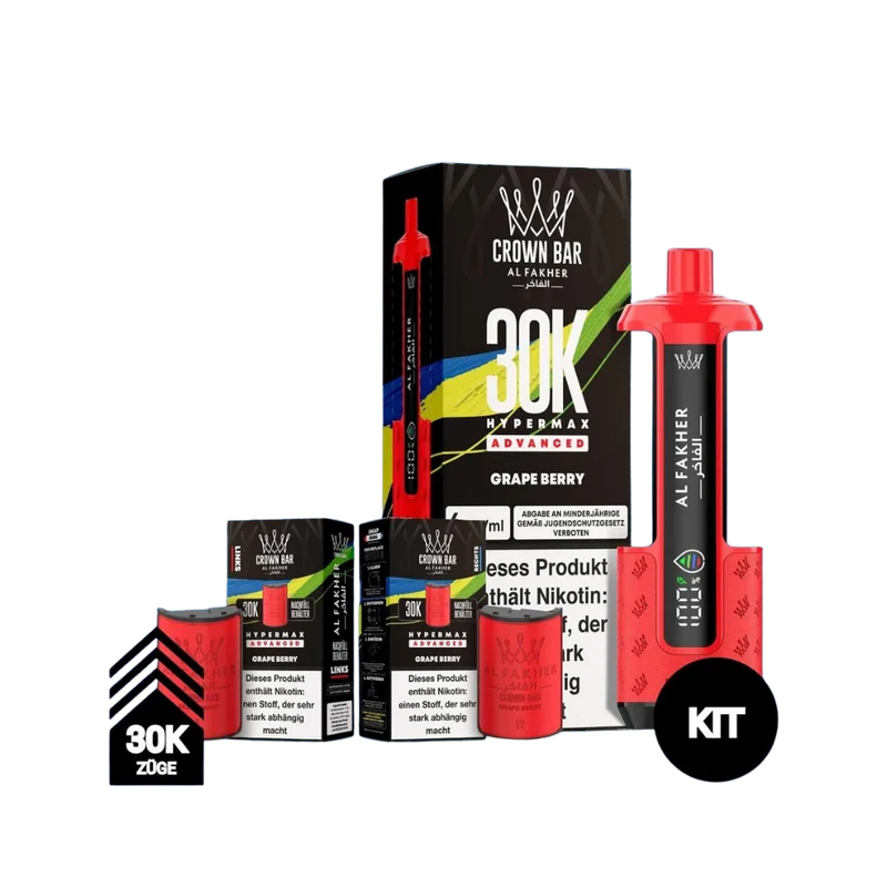 AL FAKHER - 30K Hypermax Grape Berry Kit
