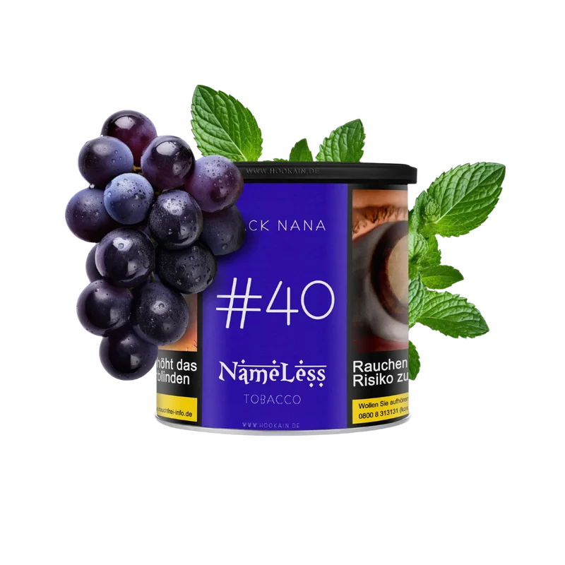 NAMELESS - Black Nana #40 Shisha Tabak 200g