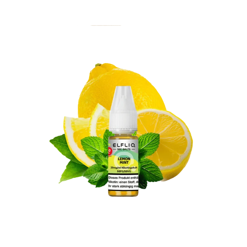 ELFBAR ELFLIQ - Lemon Mint - (10ml / 10mg)
