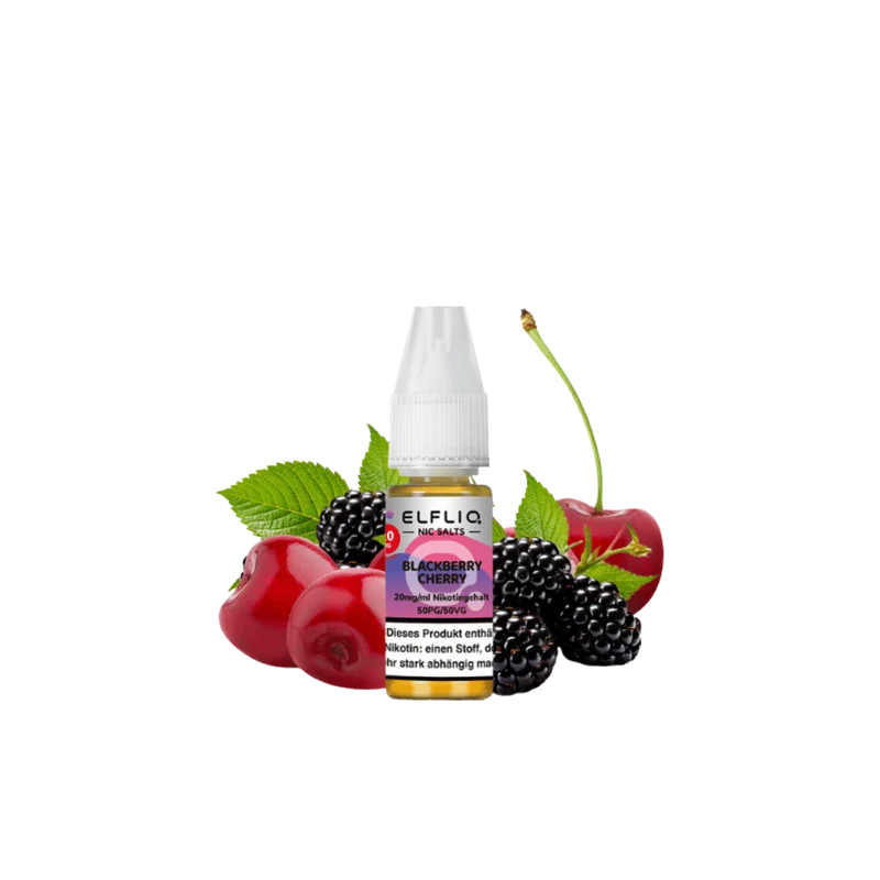 ELFBAR ELFLIQ - Blackberry Cherry - (10ml / 20mg)