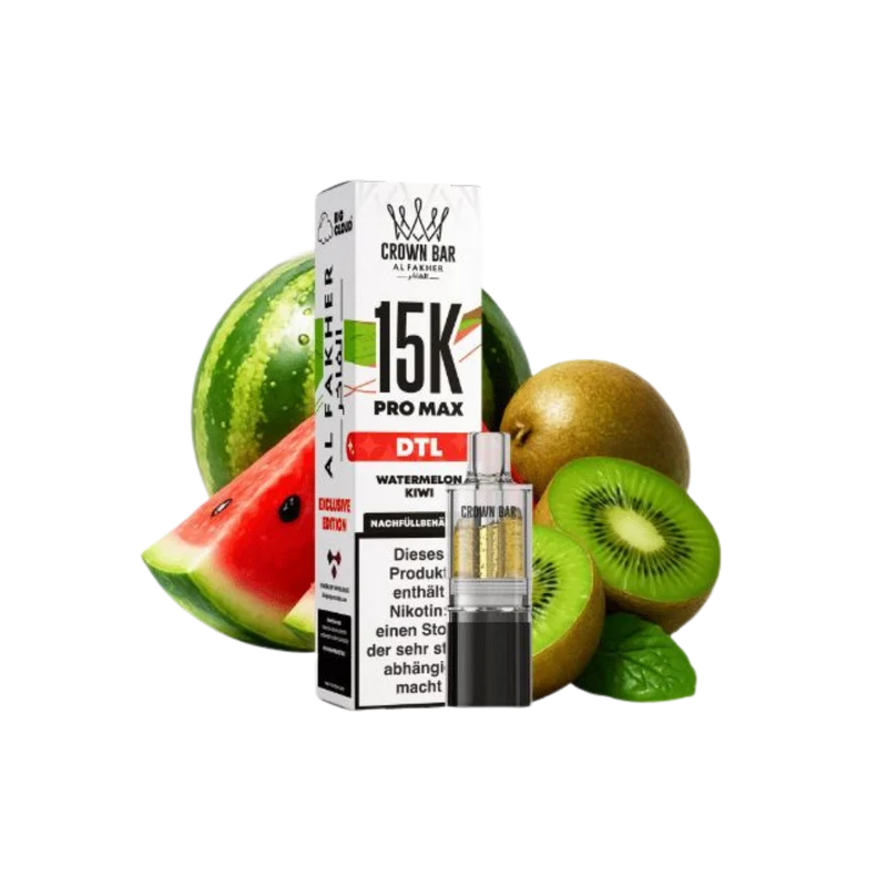 AL FAKHER - 15K Pro Max Pod - Watermelon Kiwi