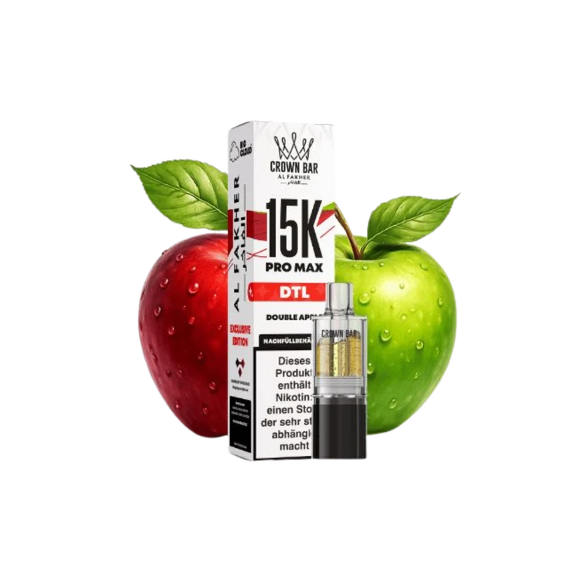 AL FAKHER - 15K Pro Max Pod - Two Apple