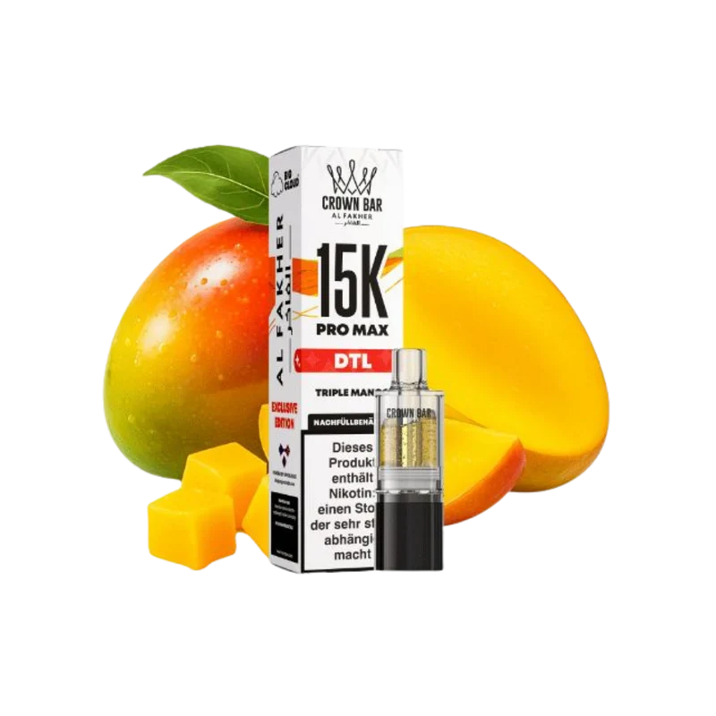 AL FAKHER - 15K Pro Max Pod - Triple Mango