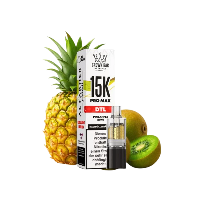 AL FAKHER - 15K Pro Max Pod - Pineapple Kiwi