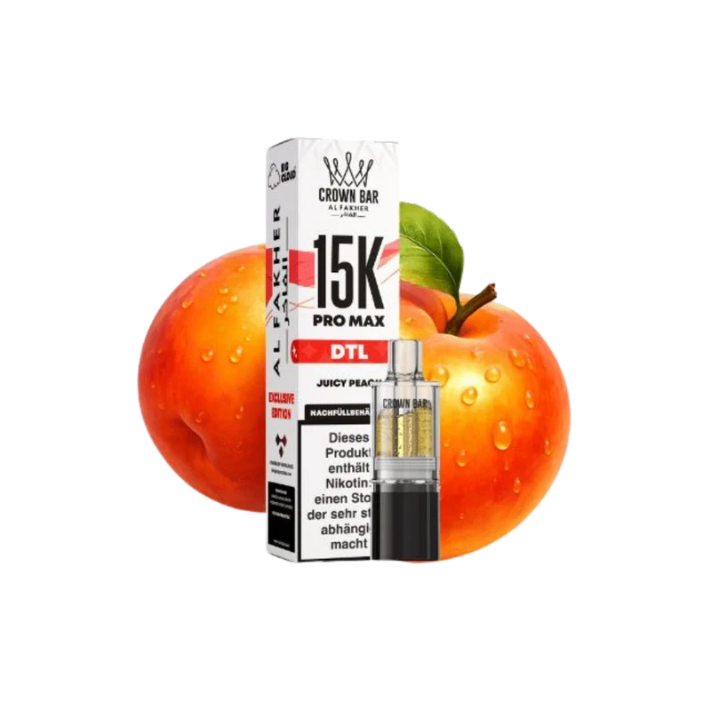 AL FAKHER - 15K Pro Max Pod - Peach Ice