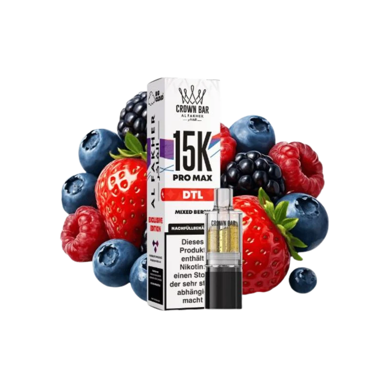 AL FAKHER - 15K Pro Max Pod - Mixed Berry