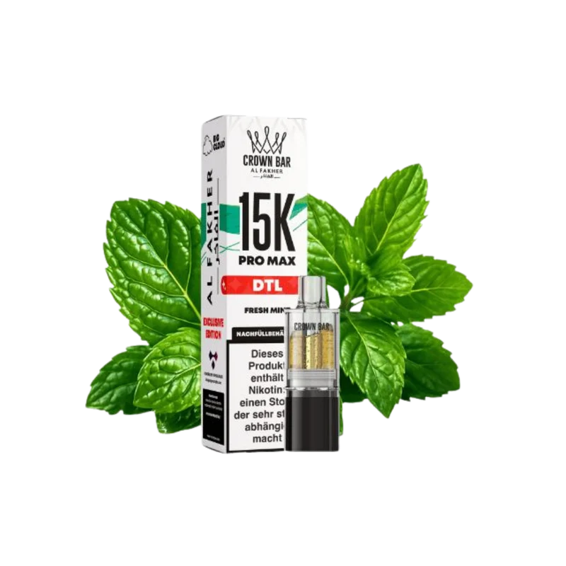AL FAKHER - 15K Pro Max Pod - Fresh Mint