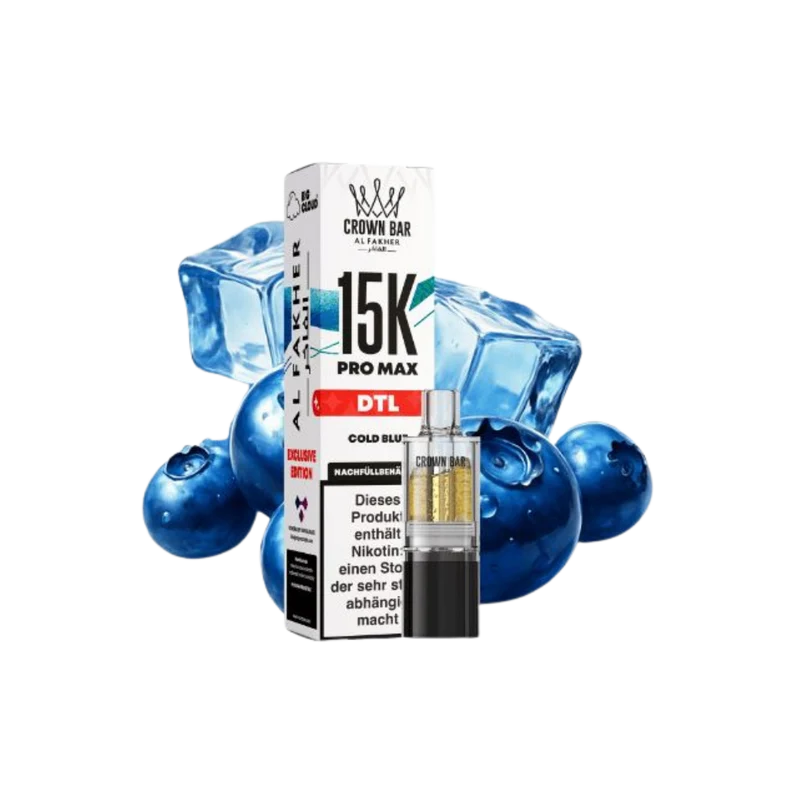 AL FAKHER - 15K Pro Max Pod - Cold Blue