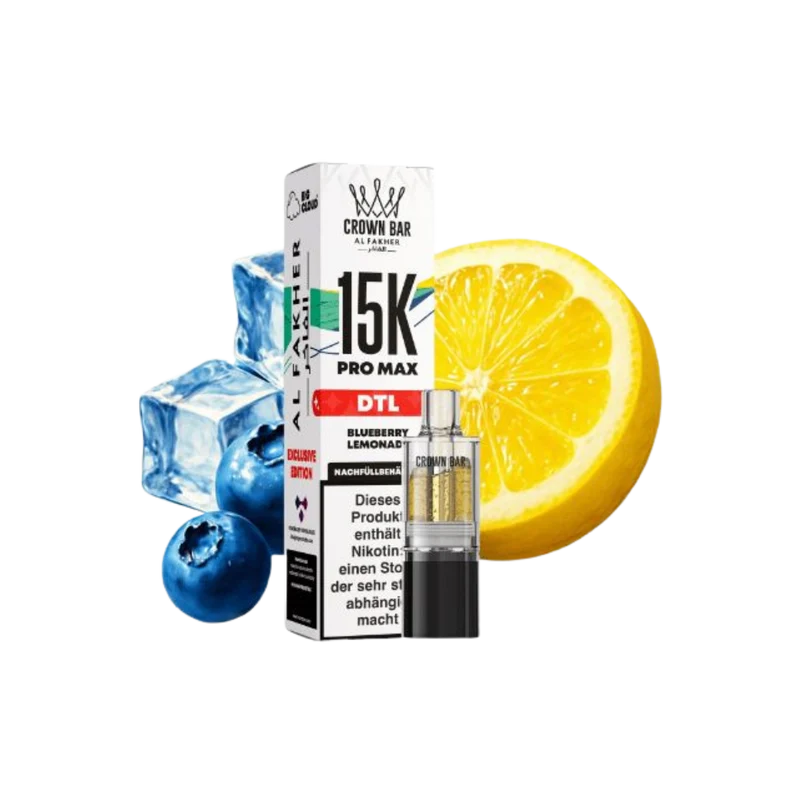 AL FAKHER - 15K Pro Max Pod - Blueberry Lemonade