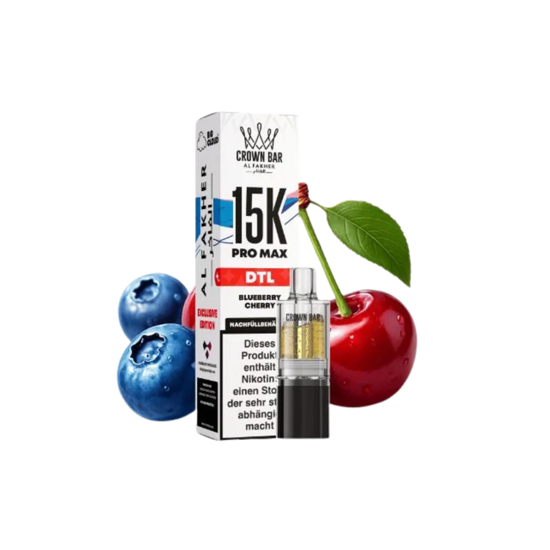 AL FAKHER - 15K Pro Max Pod - Blueberry Cherry